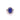 18K White Gold Oval Tanzanite and Round Diamond Ring -