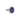 18K White Gold Oval Tanzanite & Diamond Halo Ring - women’s