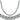18K White Gold Round Brilliant Diamond Tennis Necklace -