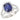 Grand Sapphire and Diamond Ring - women’s ring
