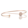 18K Rose Gold Bangle - women’s bracelet