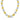 18K Yellow and White Gold Necklace with White and Yellow