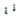 18K Yellow Gold Paraiba and Zircon Drop Earrings - women’s