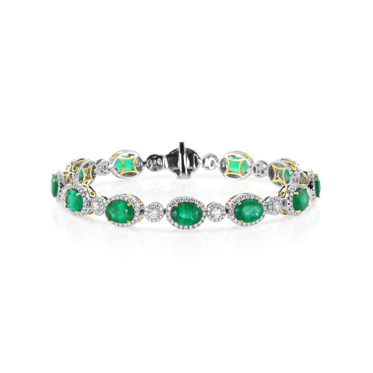 Emerald & Diamond Bracelet