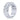 Oval Cut Diamond Halfway Eternity Band Ring