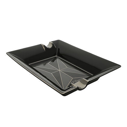 Large Ashtray Black/Chrome Fire X