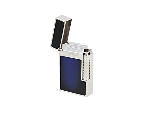 Le Grand Blue Lacquer And Palladium Lighter