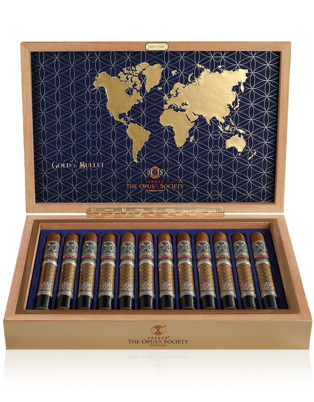 Fuente The Opus X Society: Gold & Bullet