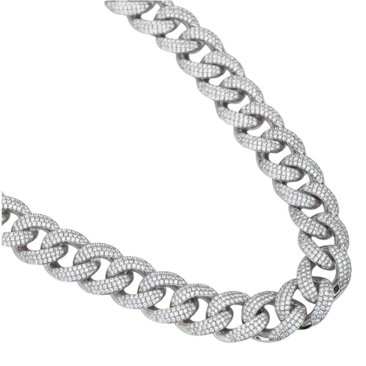 Diamond Cuban Link Chain Necklace