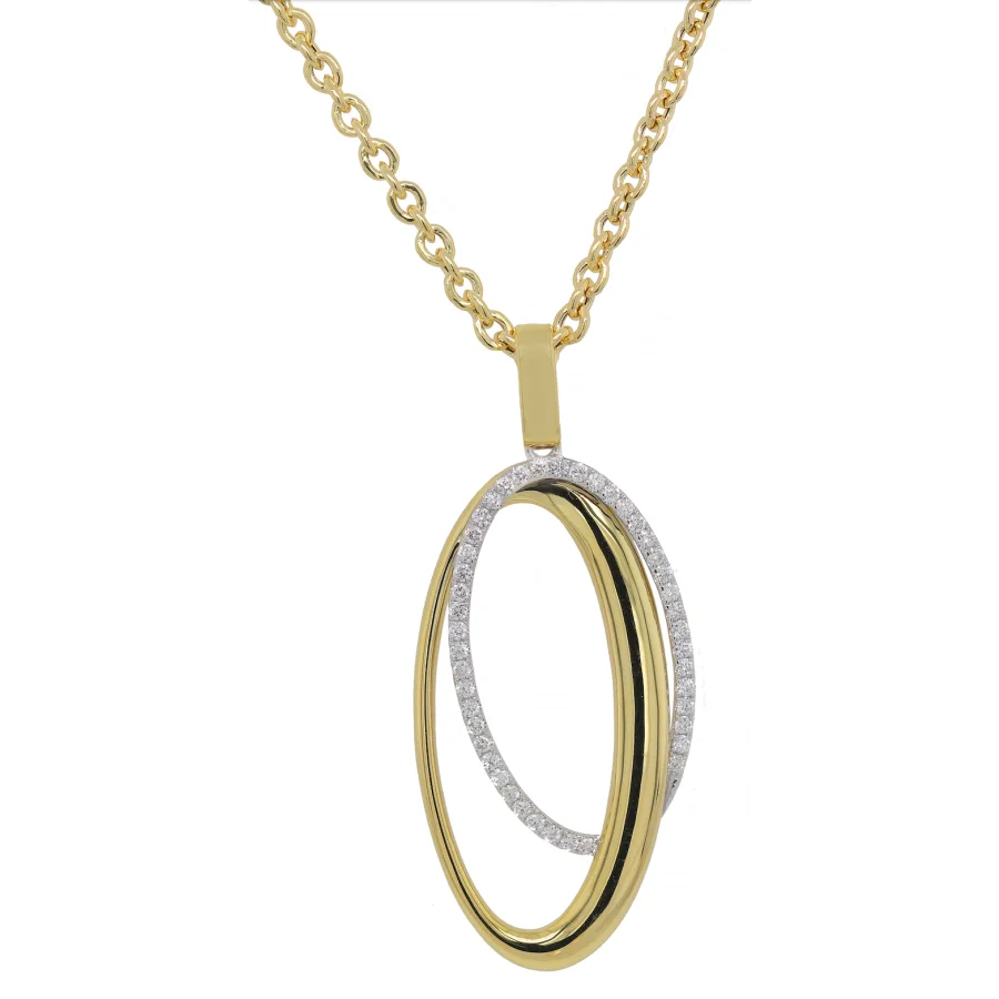 Double Oval Necklace