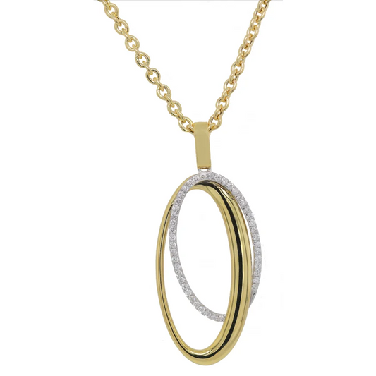 Double Oval Necklace