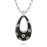 Gothica Black Diamond Pendant - womens necklace