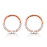 Half Dome Diamond Earrings - Womens earrings