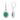 Oval Emerald Earring
