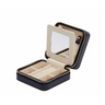Navy Maria Small Zip Case - Jewelry Case