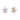 Pear Shaped Diamond Flower Studs - Womens earrings