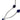 Platinum Sapphire and Diamond Drop Necklace - womens