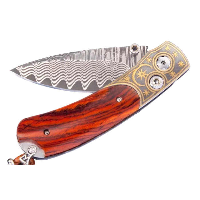 Red Sky Kestrel Koftgarl Cocobolo Knife - Mens Knifes
