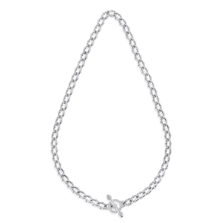 Tag Link Necklace - womens necklace