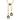 Yellow Gold Diamond Lariat Necklace with Onyx - womens