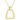 Yellow Gold Geometric Pendant